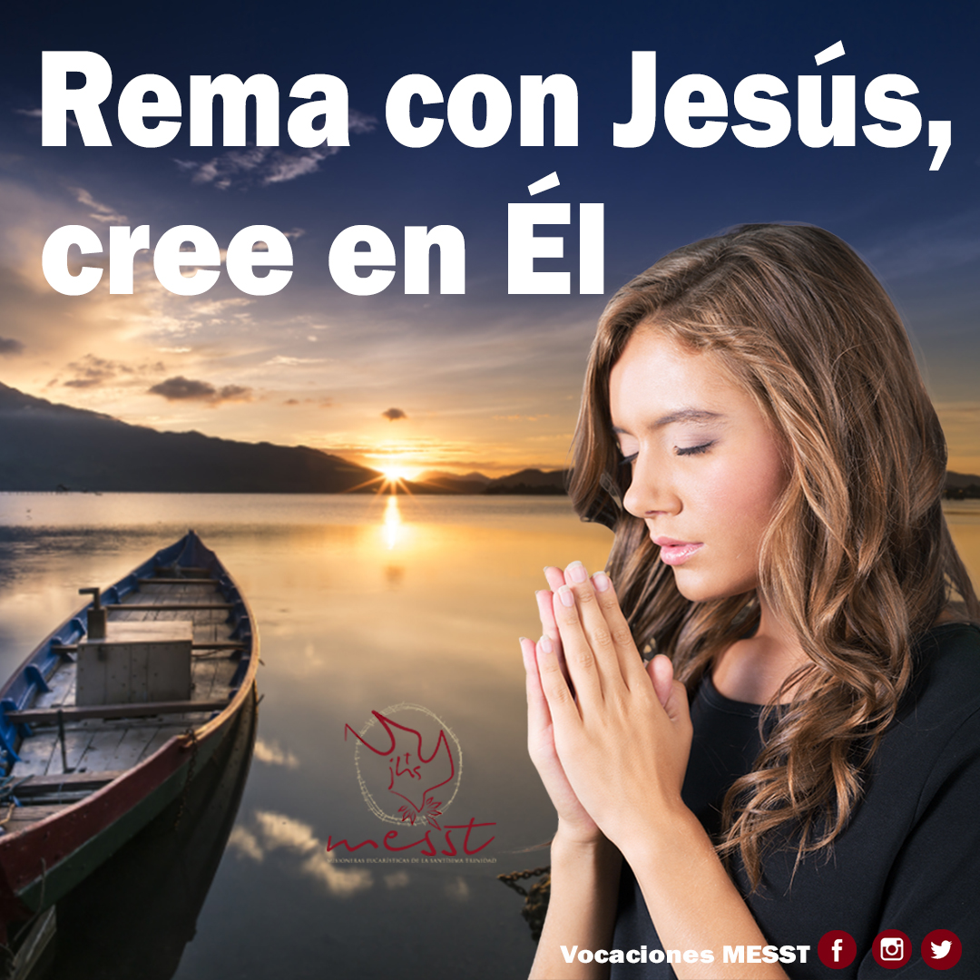 VMesst's tweet photo. Cree en Él.

#somosadoradoras #VocacionesMesst #FamiliadelaCruz #Vocaciones #Gratitud https://t.co/umWknbjvli