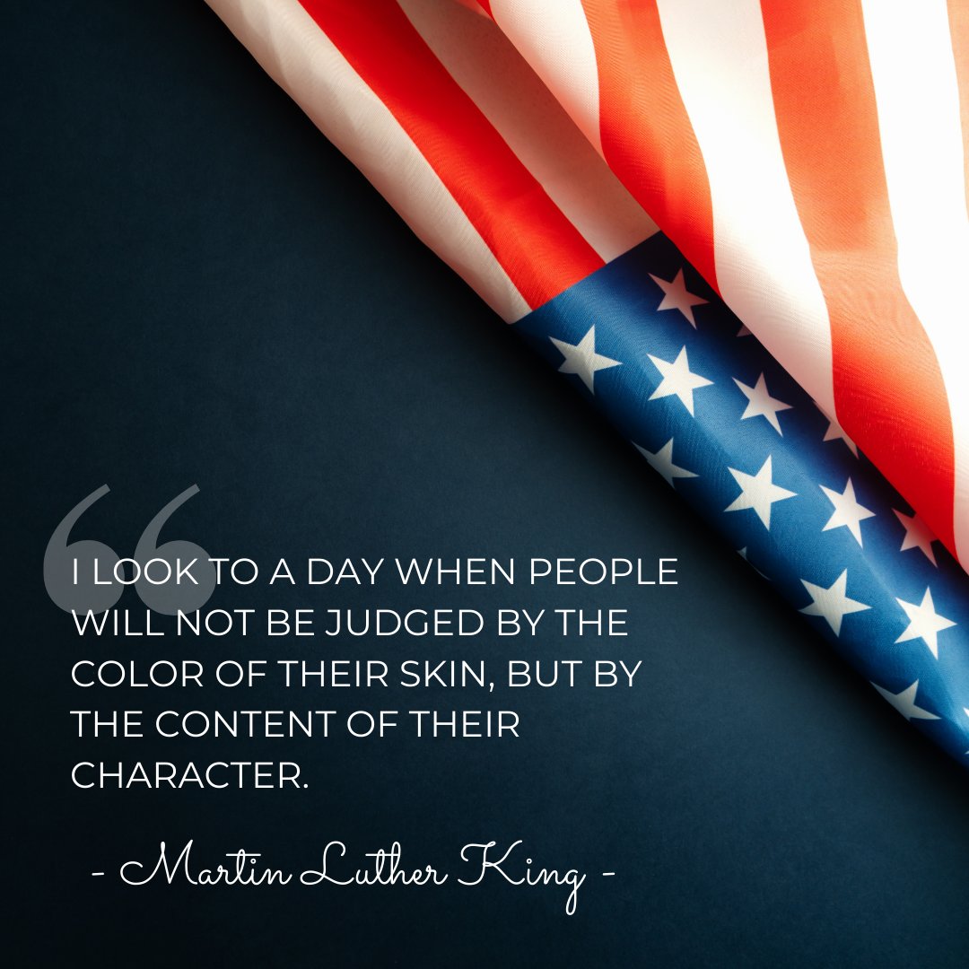 In celebration of the courage and leadership of Martin Luther King Jr. Today, we honor his legacy 👏🏿#MLKDay #MLKDay2022