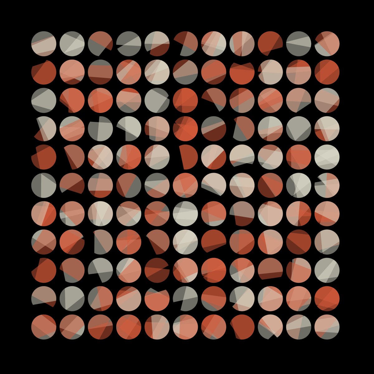 lpkr_'s tweet photo. #genuary #genuary2022 

Three colors + some opacity https://t.co/NKE3lconUx