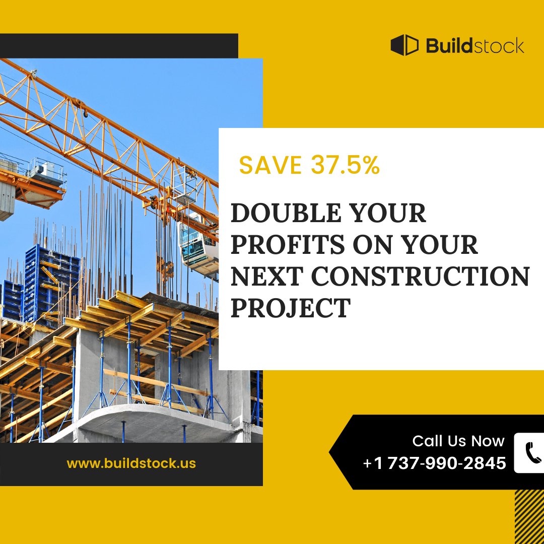 #Buildstock is a #Marketplace for Owners, #realestate  Estate #Developers, Contractors, Consultants to purchase construction materials easily, reliably and
affordably directly through local #manufacturers for the lowest possible price.

Link in the bio.