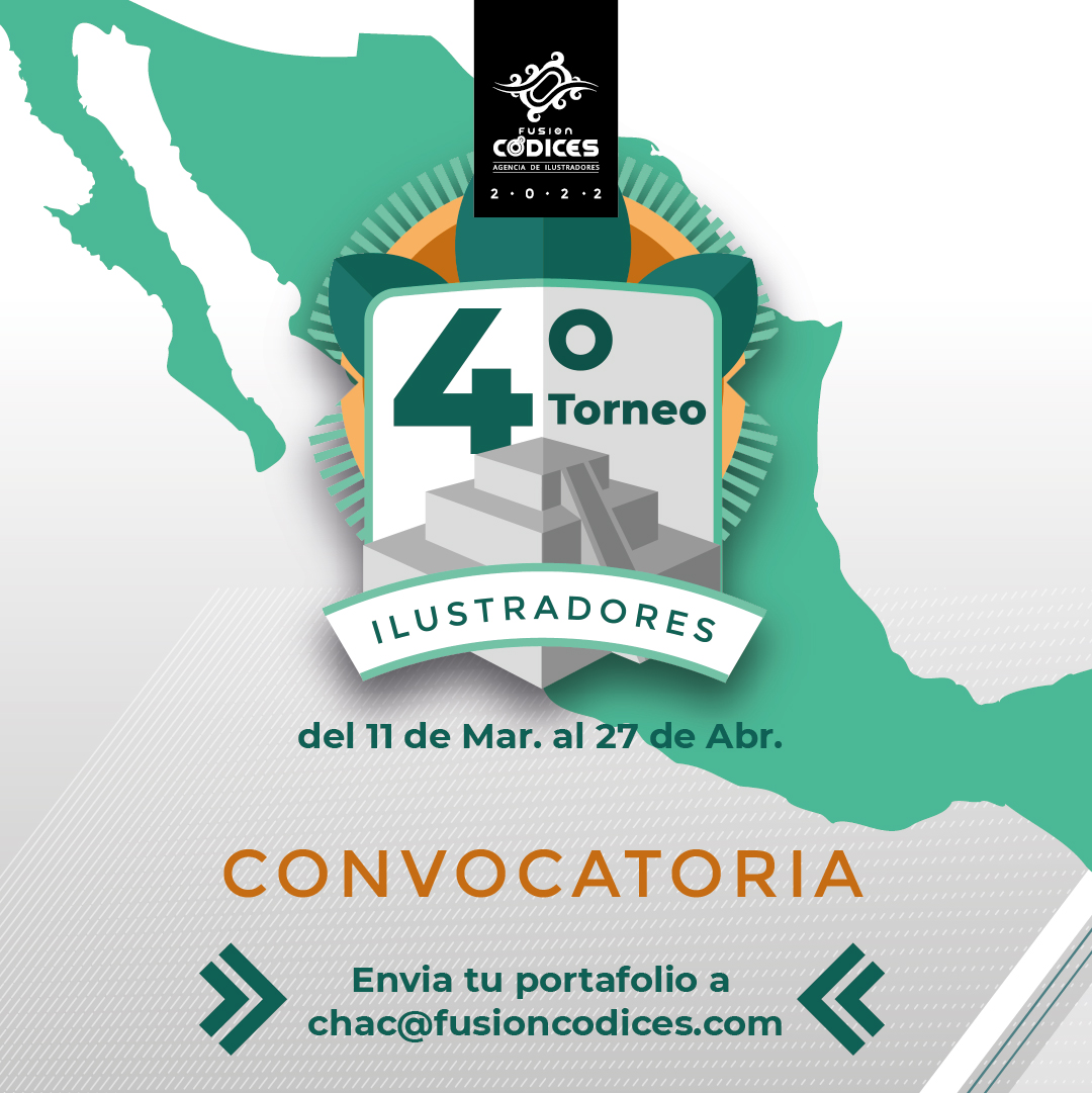 fusioncodices's tweet photo. Participa en el torneo de ilustración, solo serán 16 lugares. 
Las bases en el link del primer comentario Flecha hacia abajoFlecha hacia abajo

#torneo #ilustracion #ilustradores #fusioncodices #agenciadeilustradores #mexico #illustration #art https://t.co/kPEsRQcLLs