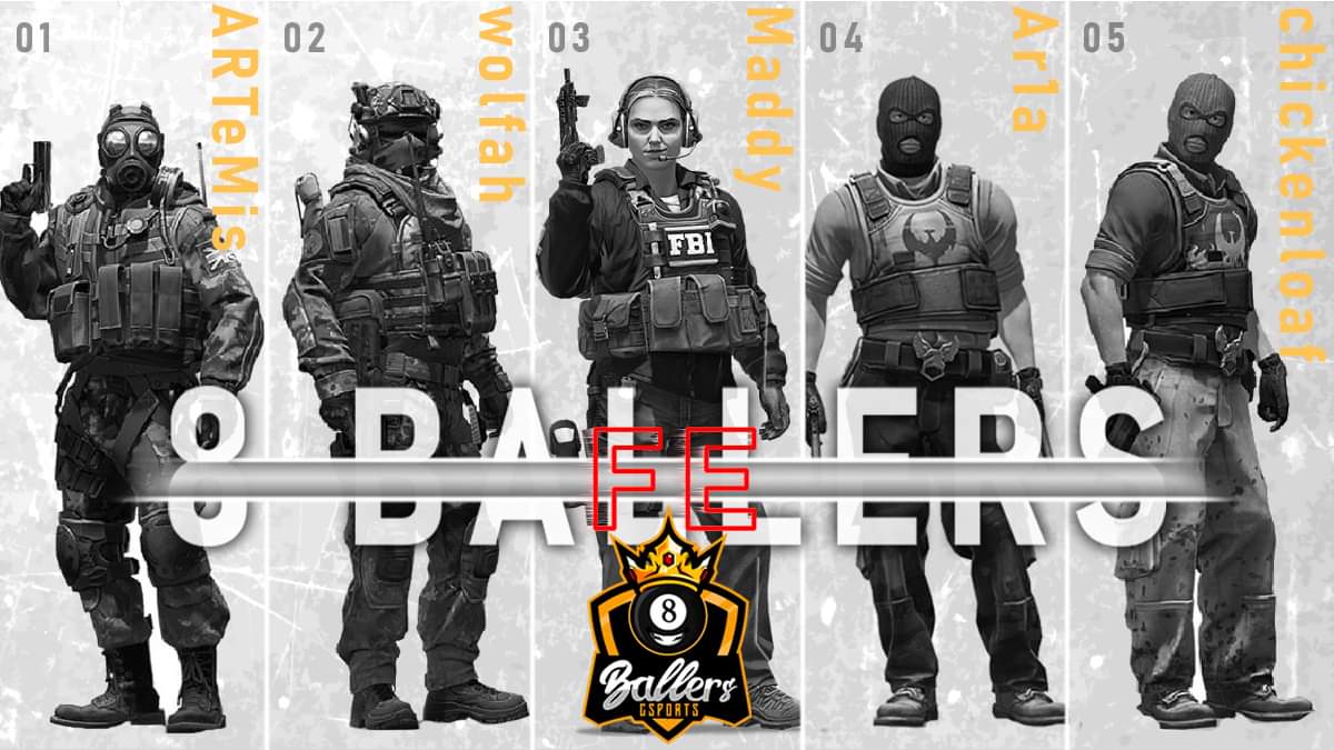 We're proud to welcome our female CSGO roster for 2022! We're excited to play a part in continuing to develop womens talent and involvement within the scene - especially with such a talented group!

Welcome:
<a href="/ARTeMis_CSGO/">ARTeMis 🍉</a> 
@hrtconcoction 
@chikenloaf 
<a href="/MaddeeesGay/">Maddy</a> 
<a href="/Ar1aAU/">ariashark</a>