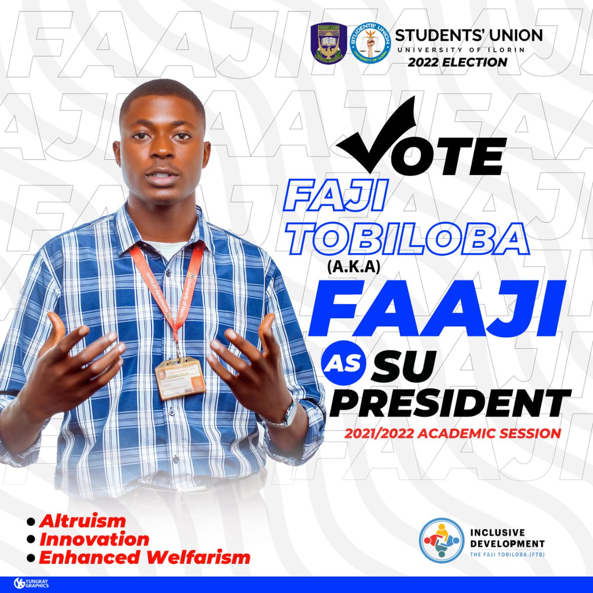 Minniethe_brand's tweet photo. Unilorin press night na your matee????
Anyway don't forget it's FAJI or nobody bosses🔥🔥🔥😌.... 
#UnilorinDecides22
@Premier_100 https://t.co/VFBrJSgPFG