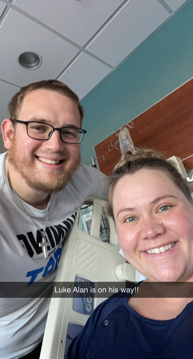 LadyOwlsCoach's tweet photo. Getting ready to meet my baby boy real soon!!! @JennaInce and I are super excited to meet Luke Alan!!! https://t.co/or3AQluepy