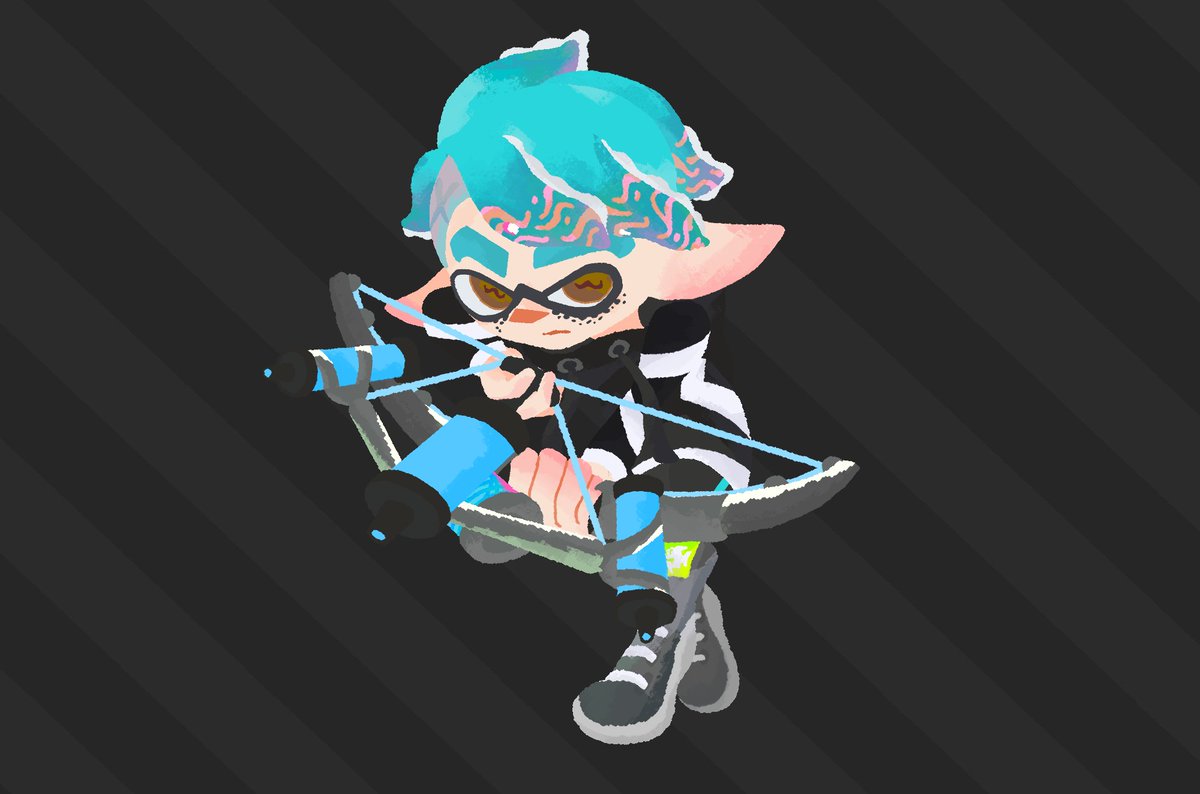 PandaUniverse8's tweet photo. Splatbow Official Art for Splatoon 3: Cuttlefish Expansion 👀👀
i think i'm getting real close to the splatoon art style...
____
#Splatoon #Splatoon2 #Splatoon3 #スプラトゥーン #スプラトゥーン2 #スプラトゥーン3 #CuttlefishExpansion https://t.co/2hB2zJDt1G