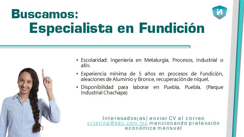hr_ingenious's tweet photo. Estimada red,
estamos en búsqueda de talento. En caso de que estén interesados(as) o conozcan a alguien, pueden enviar su CV al correo cristina@kdc.com.mx
#cv #talento #empleopuebla #sihayempleo #ingeniero #haytrabajo #mejorempleo #oportunidaddeempleo #mexico https://t.co/5X18RbxYrE