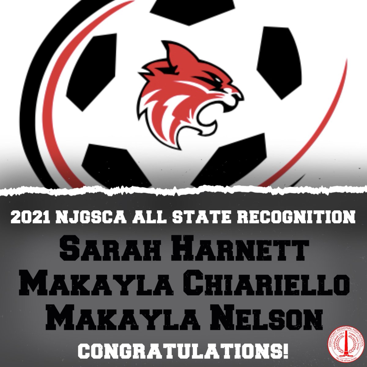 High Point Regional High School (@hprwildcats) on Twitter photo NJGSA ALL-STATE HONORS! ⚽️ CONGRATULATIONS👏 <a href="/JonTallamy/">Jon Tallamy</a> <a href="/SeamusWCampbell/">Seamus Campbell</a> <a href="/Lindsay_LeDuc/">Lindsay LeDuc Young</a> @coachcdexter @DeodinoWildcats <a href="/HighPointSTEM/">Brian Drelick</a> <a href="/kfenlon67/">Kevin Fenlon</a> <a href="/DelaneyWildcats/">Courtney Delaney</a> <a href="/HPHSSchleer/">Michael Schleer</a> <a href="/hprhs_gsoccer/">High Point Girls Soccer</a> #hprwildcats #TopofNJ #wildcatpride NJGSA ALL-STATE HONORS! ⚽️ CONGRATULATIONS👏 <a href="/JonTallamy/">Jon Tallamy</a> <a href="/SeamusWCampbell/">Seamus Campbell</a> <a href="/Lindsay_LeDuc/">Lindsay LeDuc Young</a> @coachcdexter @DeodinoWildcats <a href="/HighPointSTEM/">Brian Drelick</a> <a href="/kfenlon67/">Kevin Fenlon</a> <a href="/DelaneyWildcats/">Courtney Delaney</a> <a href="/HPHSSchleer/">Michael Schleer</a> <a href="/hprhs_gsoccer/">High Point Girls Soccer</a> #hprwildcats #TopofNJ #wildcatpride