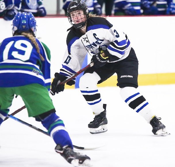 evgirlshockey's tweet photo. Senior captain Avery Chesek is on an absolute tear in 2022.  In 6 games, she has 2 hat tricks, a 5 assist night, and 18 total points (9 G, 9A). Way to go Cheese!! Let’s Go!! Go Lightning!! #OurTime @EVHSAthletics https://t.co/asZJzIqYhk