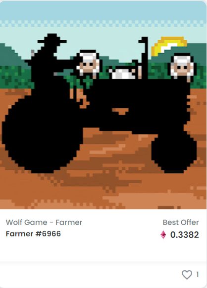 I have 13 #wolfgame Farmer. Floor Price 0.67 ETH right now. I will send this to one of my followers if this tweet will reach 100 retweets!

-Follow me
-Retweets 

Spread the word! 🔥🔥🔥

#NFTs #ETH #Giveaways #nftcollectors