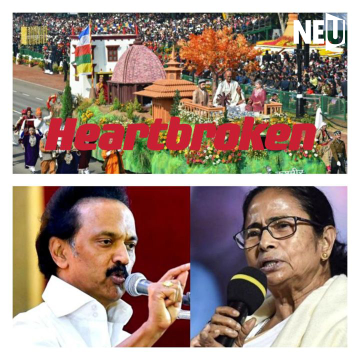 aikscc10's tweet photo. Amid furore over the exclusion of Bengal and Tamil Nadu's tableaux from the upcoming Republic Day Parade and the Chief Ministers writing to Prime Minister Narendra Modi seeking an intervention.
#Republic Day Parade https://t.co/aohIEbuG2y