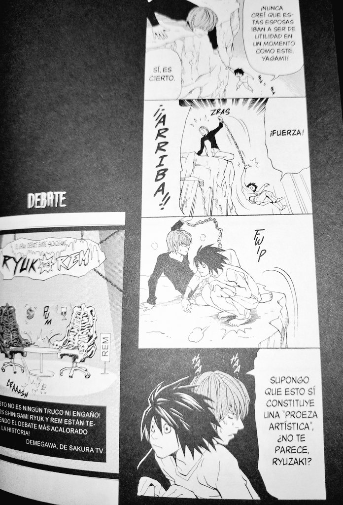 Me siento en 2006 de vuelta, no, no. Estaban TODOS en Foros Dz con esos iconos de L y subiendo doujins de ellos en cadenas. Que locura los recuerdos que se me vinieron de sopetón. 😂😂😂 