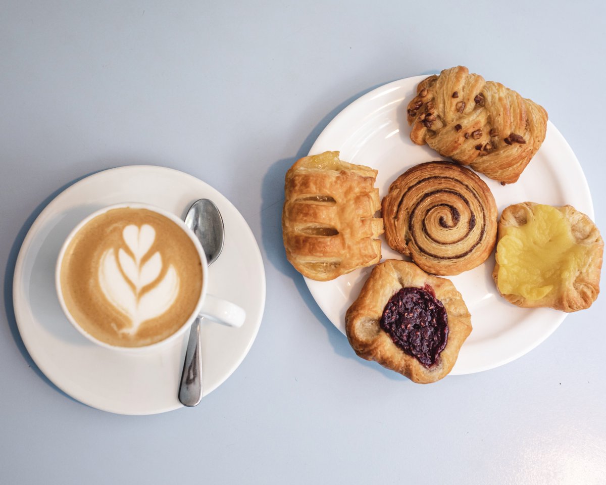 cafeiermv's tweet photo. Have you had your daily dose of coffee yet? Pair it up with our pastries &amp; enjoy 

#cafeiermv #morningcoffee #breakfast #breakfastlover #breakfasttime #pastries https://t.co/GwPl2Yois8