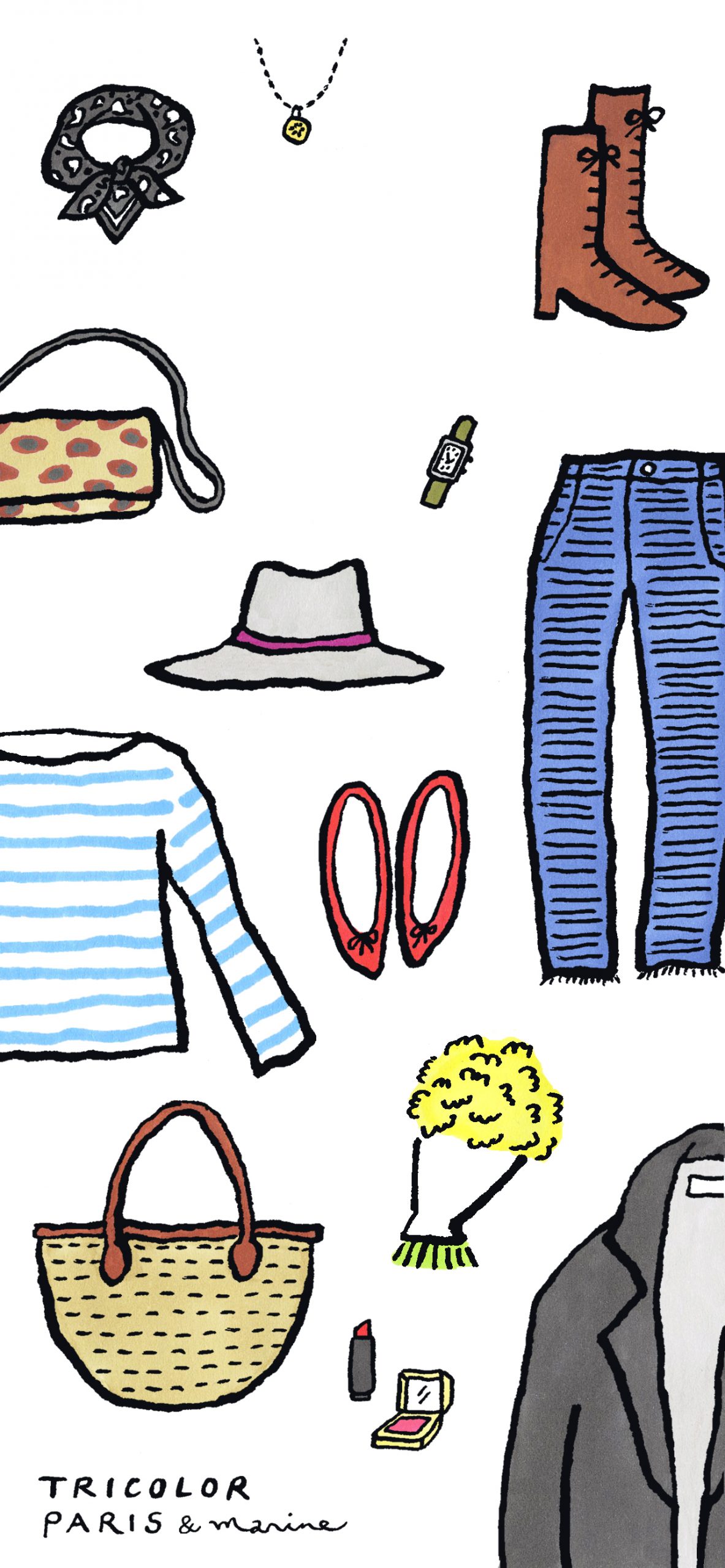 Marine Illustration Pariswatch Twitter