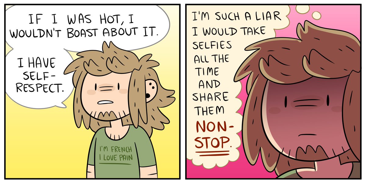 The only thing worse than not being hot is being a non-hot liar. 