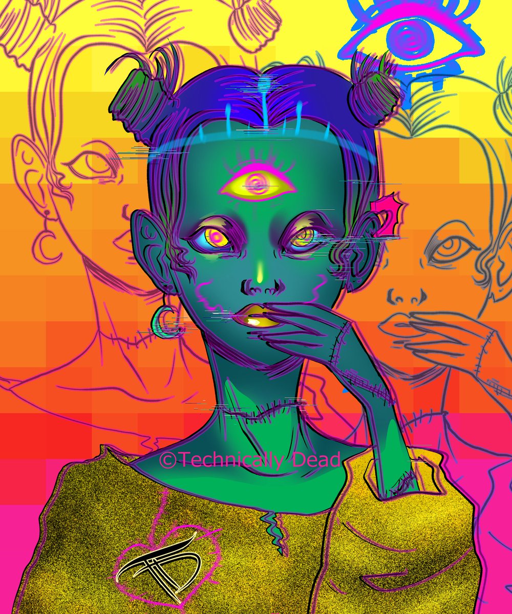 OfficialTDead's tweet photo. I've listed an NFT on my @Holaplex store, check it out! https://t.co/jDK83QiP0Z #NFT #Crypto #Metaplex
Let's welcome, "Greed"
#technicallydead #nftart #neonart https://t.co/QO4XOr6BU0