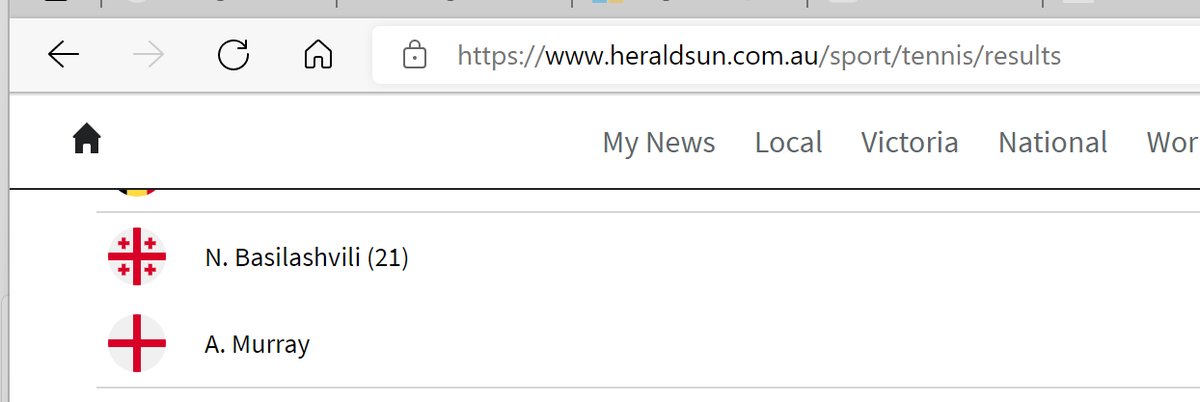dav_f1's tweet photo. @theheraldsun get your act together with the flags https://t.co/Uti7kWNsQd