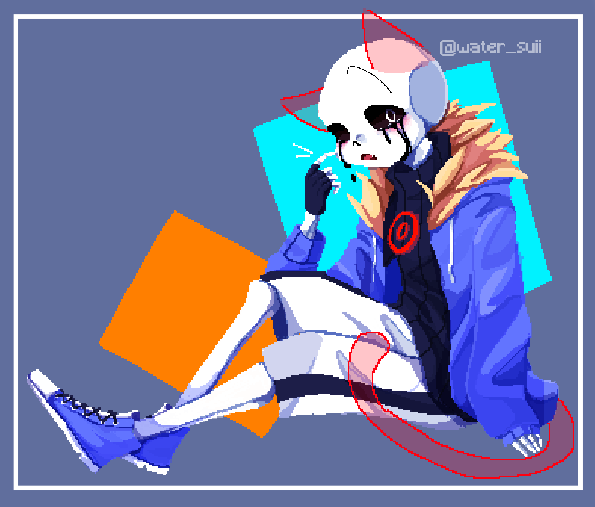 Killer sans pixel art