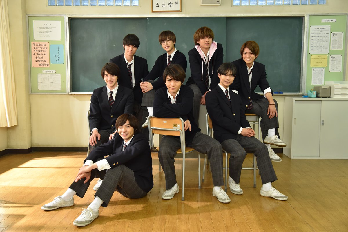 oricon's tweet photo. 📺『#ヒルナンデス』生放送中❗

HiHi Jets髙橋優斗ら『野郎組』ジャニーズJr. 8人、先輩・八乙女光＆有岡大貴と対決💥謎解きで下剋上
https://t.co/Gn492ElTTq

#髙橋優斗 #川﨑皇輝 #中村嶺亜 #織山尚大 #猪狩蒼弥 #岩﨑大昇 #作間龍斗 #正門良規 #ジャニーズJr #恋の病と野郎組 #八乙女光 #有岡大貴 https://t.co/8nWcqfoSmc