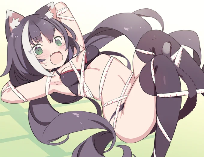 採寸は下着でと習いましたのでφ(^v^」) 