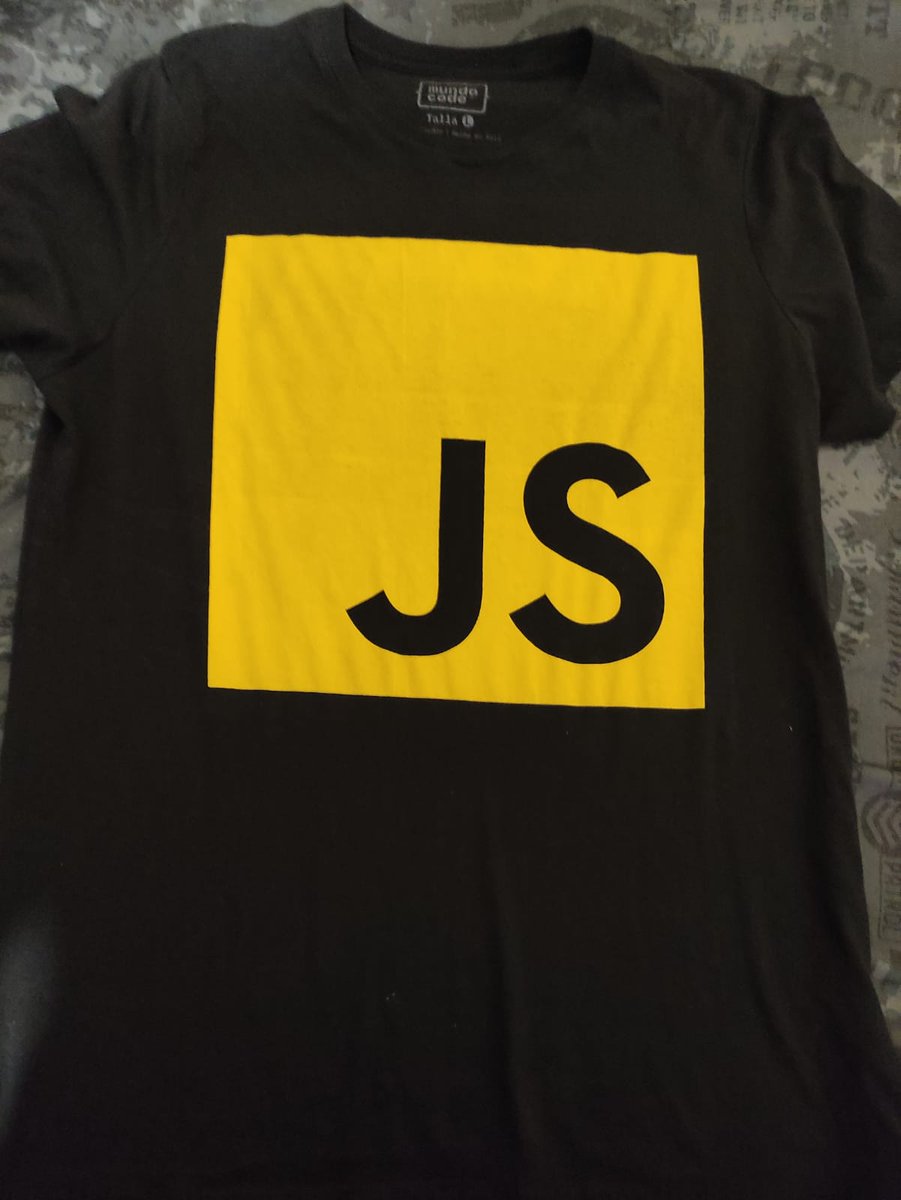 Lsmartinez77's tweet photo. Camisetas Javascript y NodeJs, solo Lima, PE.
https://t.co/RmNhOOj7v1
#programacion #peru #lima #javascript #nodejs #software https://t.co/9NtnltPe8Z