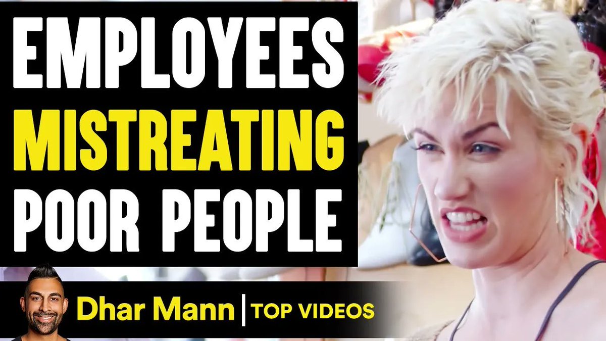 Employees MISTREATING Poor People, They Live To Regret It | Dhar Mann buff.ly/3A8J1Cm