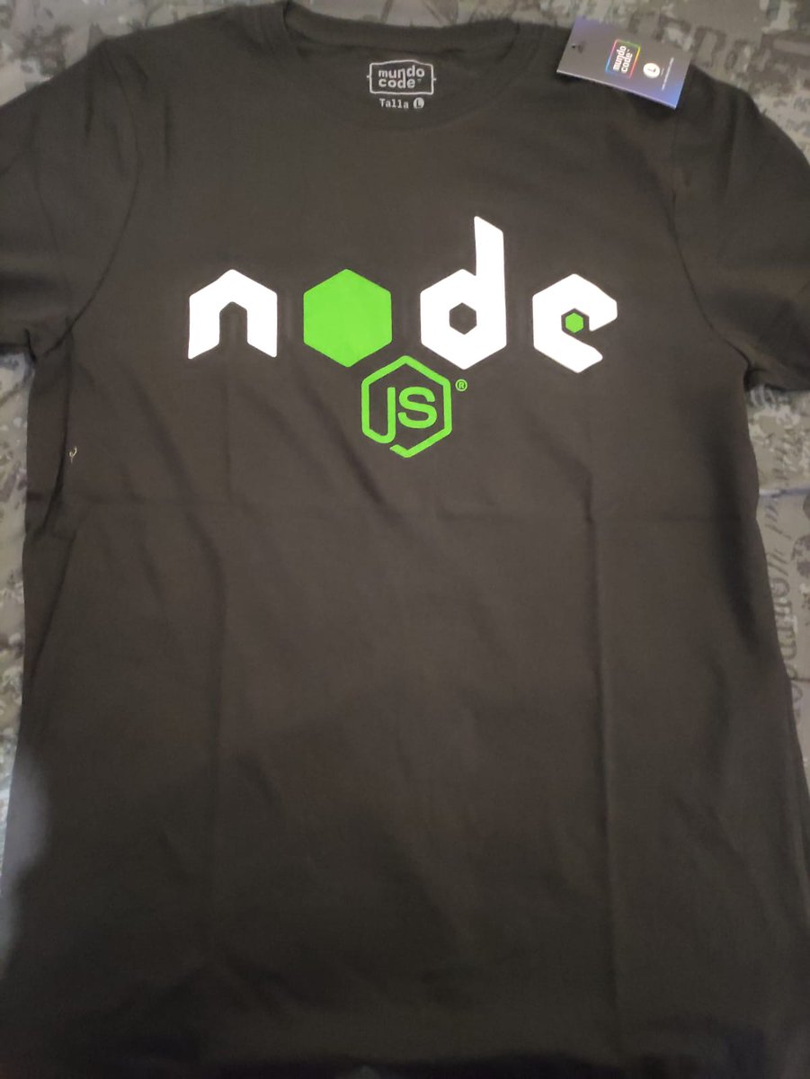 Lsmartinez77's tweet photo. Camisetas Javascript y NodeJs, solo Lima, PE.
https://t.co/RmNhOOj7v1
#programacion #peru #lima #javascript #nodejs #software https://t.co/9NtnltPe8Z