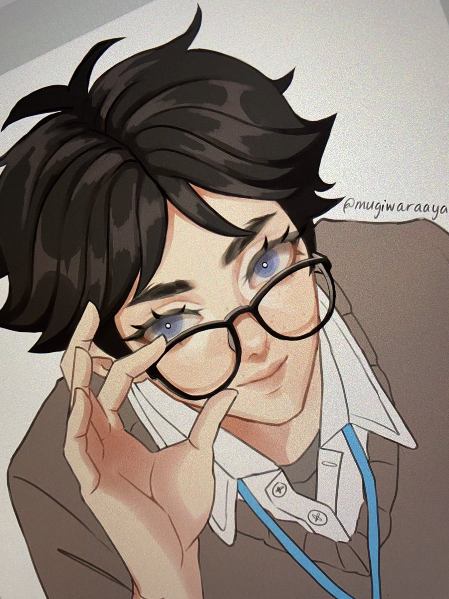 「akaashi wip update :D 」|cat 🪴 @ uni/comms/mailing ordersのイラスト