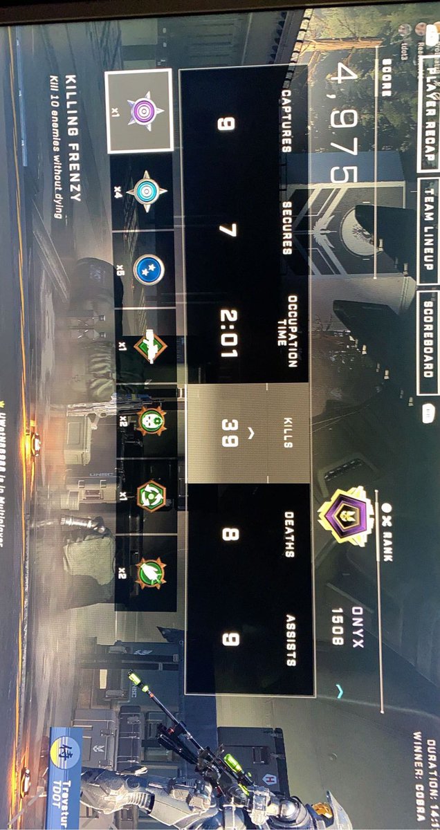 Trevsturr's tweet photo. literally first game in onyx lol https://t.co/5QXtKj1IYq