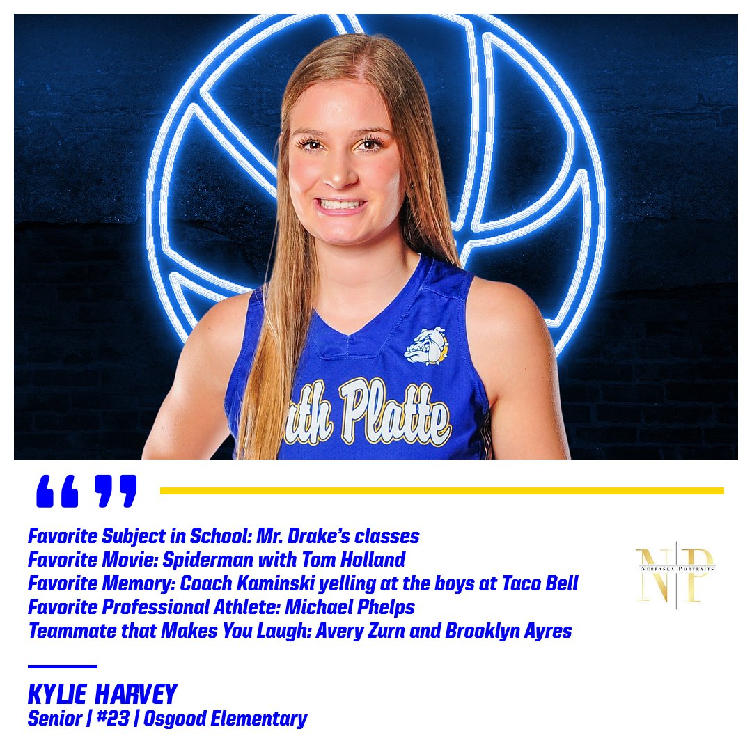 🌟🌟 Senior Spotlight🌟🌟
Take a look at today's Bulldog 🏀Spotlight Player <a href="/Kylieharvey_23/">kylie harvey</a> 
We're excited to see Kylie do her thing again tomorrow night at GI Northwest!
#Love🏀