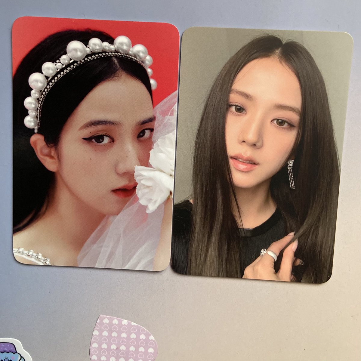 CHERRYS00YA's tweet photo. @shinesells #shinethx 

YAAAY rebondsoo (my prio) and sg21 jisoo arrived safely!! tysm for being such a kind seller and for packing the pcs well 💗☺️✨ i also love the freebies hehe https://t.co/fG8Vsd4e9l