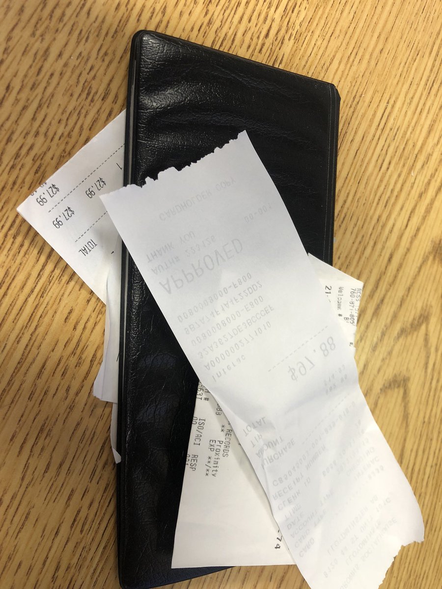 OlsonKerry96's tweet photo. Always an accounting mind. Always track your spending, it’s good budget sense #nwsdfit https://t.co/34SIpqkEc7
