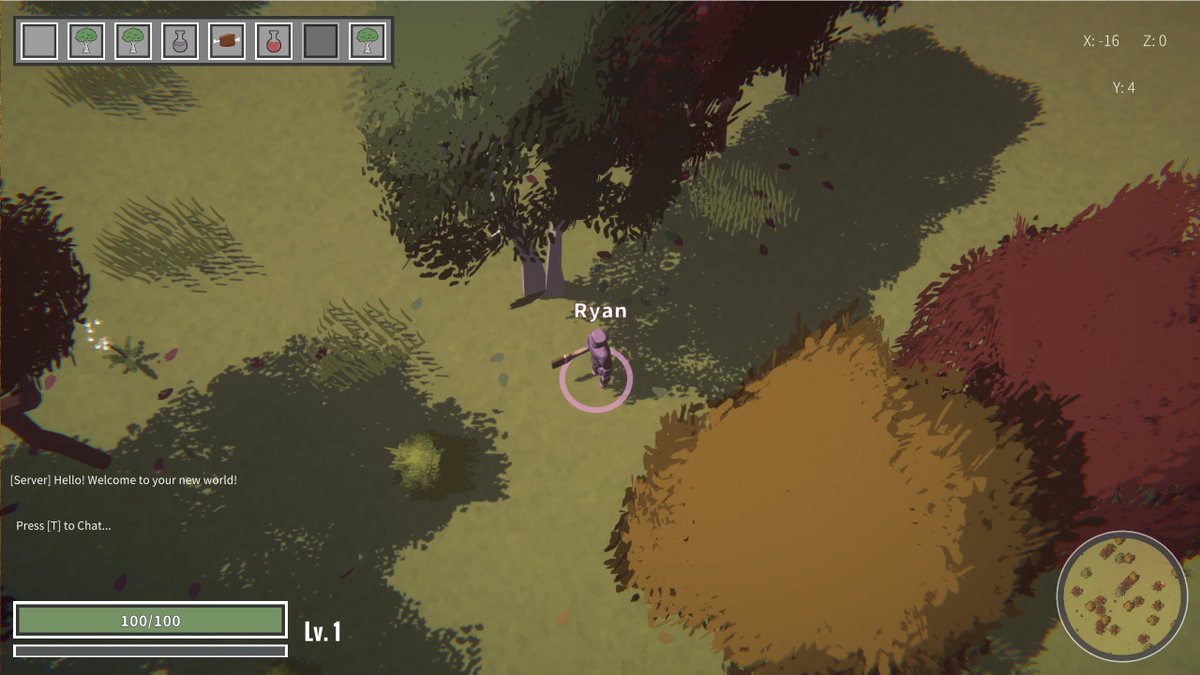 Ryan_is_Co0l's tweet photo. I have truly finished fixing my problem with the grid and more! After months of racking my brain on how to send the data over the network successfully, and partially just being burned out, it has been done. Networked building and items are now all good too😁 #gamedev #Unity3D https://t.co/Ygy32uddGd