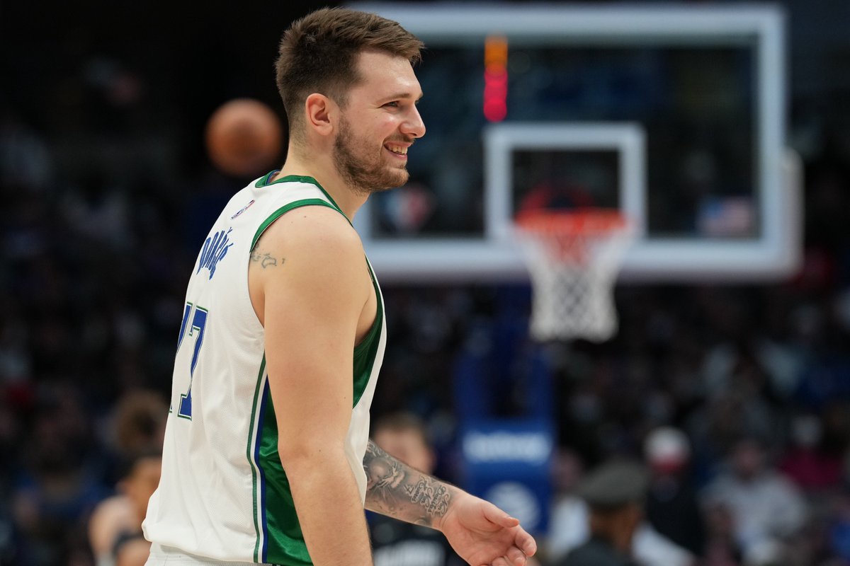 ESPNInsights's tweet photo. Luka Doncic has his 41st career triple-double tonight.

Doncic now has more triple-doubles than all other Mavericks in franchise history (40). https://t.co/Is0Q6moly6