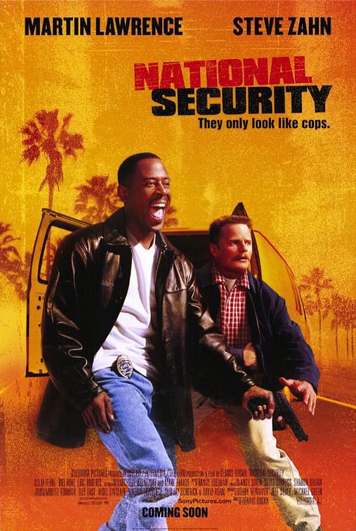 🎬MOVIE HISTORY: 19 years ago today, January 17, 2003, the movie ‘National Security’ opened in theaters!

#MartinLawrence #SteveZahn #ColmFeore #BillDuke #EricRoberts #TimothyBusfield #RobinneLee #MattMcCoy #BrettCullen #MariMorrow