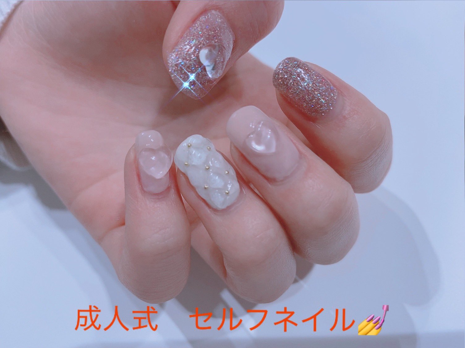 公式 仙台ウェディング ブライダル専門学校 ヘアメイク ドレス科の2年生 成人式のジェルネイルは自分で可愛く作れちゃう 色んな技術を身につけるからこそ出来ること T Co 30i7oqufgd 仙台ウェディング ブライダル 専門学校 美容 フォト