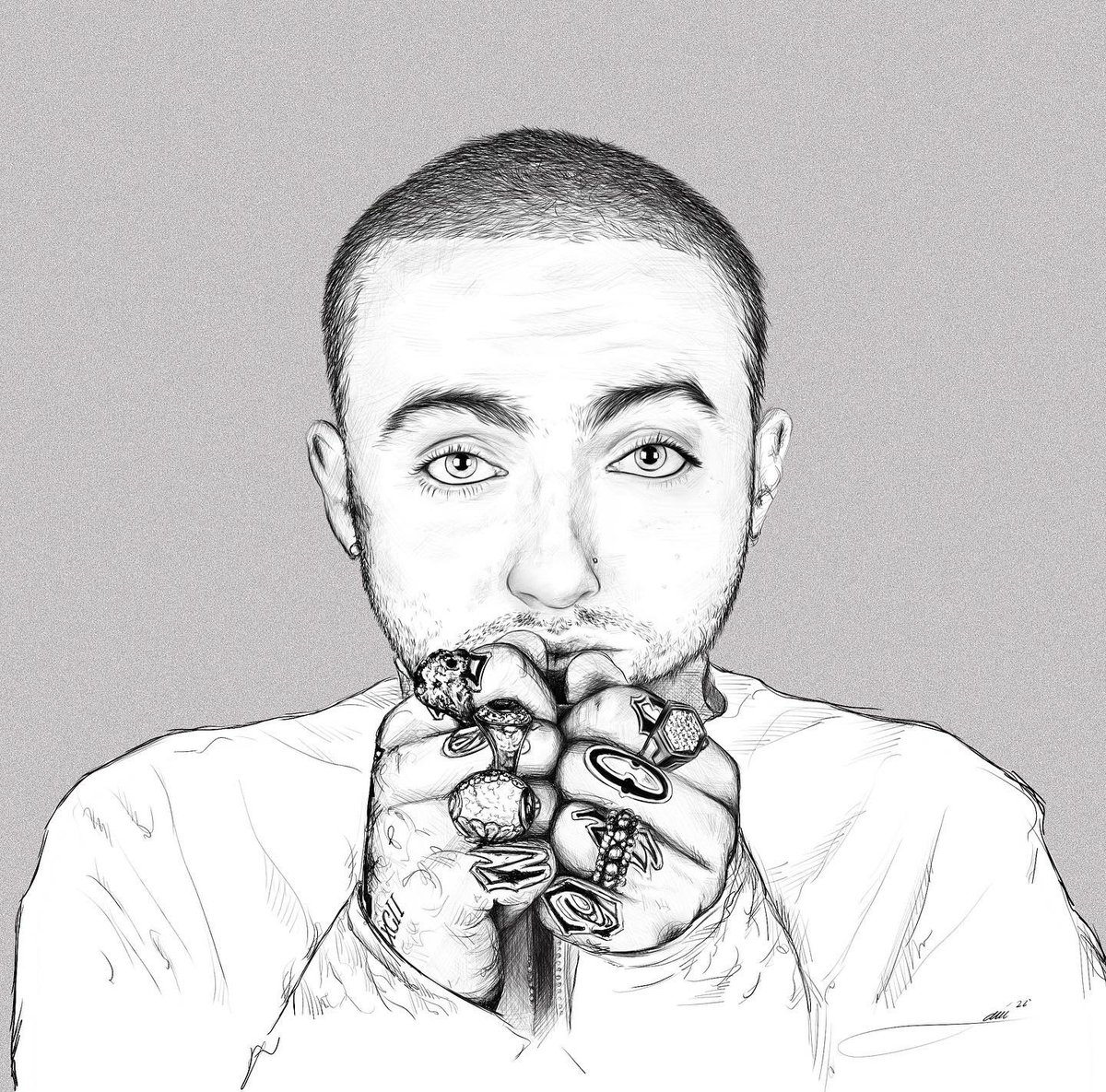Portraitsbylain's tweet photo. Inspired by MAC MILLER
.
@PORTRAITSBYLAIN ✨💚
Digital Print - 8x8” 
.
#portraitsbylain #lain #digitalart #macmiller #rip #inspiration #digitalprints #houston #newpost #mac #rings #detailing #etsyshop #etsy #portraitsbylain #smallbusiness https://t.co/x3BB7Ktep9