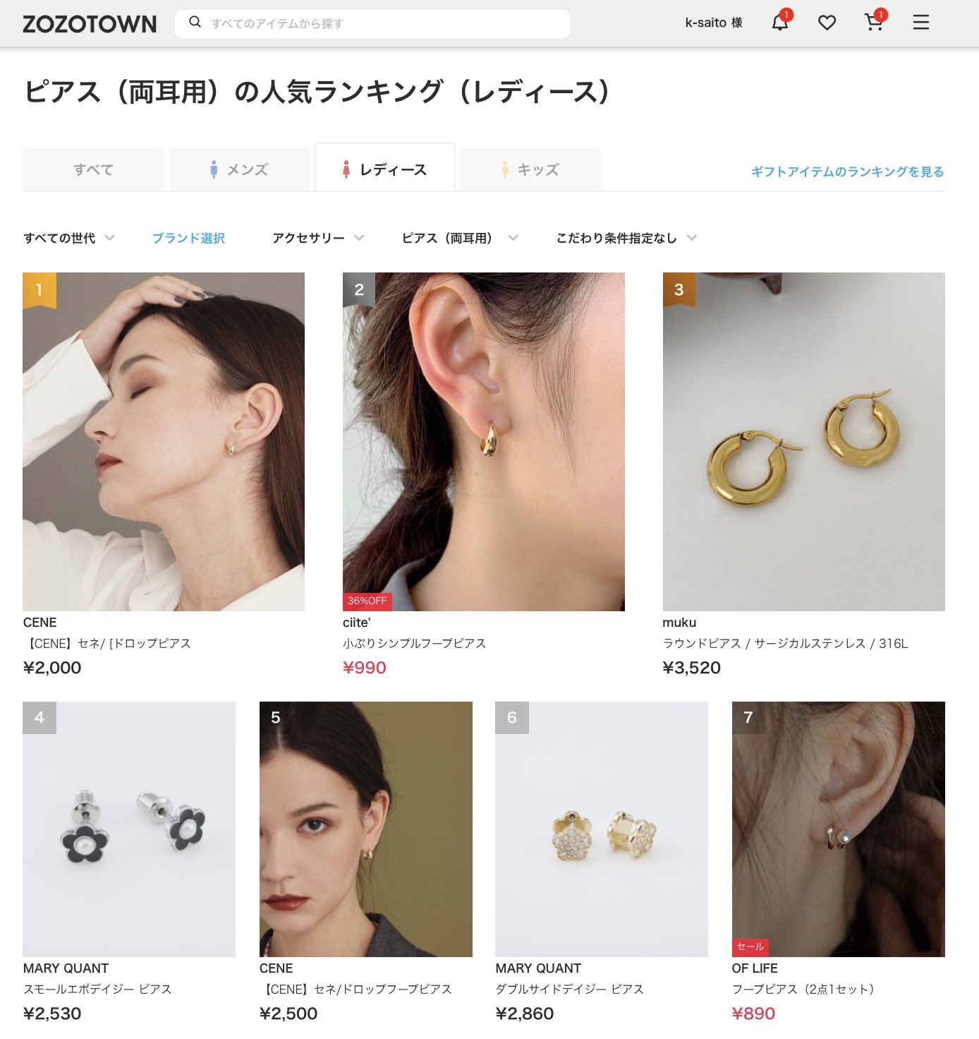 金属アレルギー対応cene セネ Cene 316l Twitter