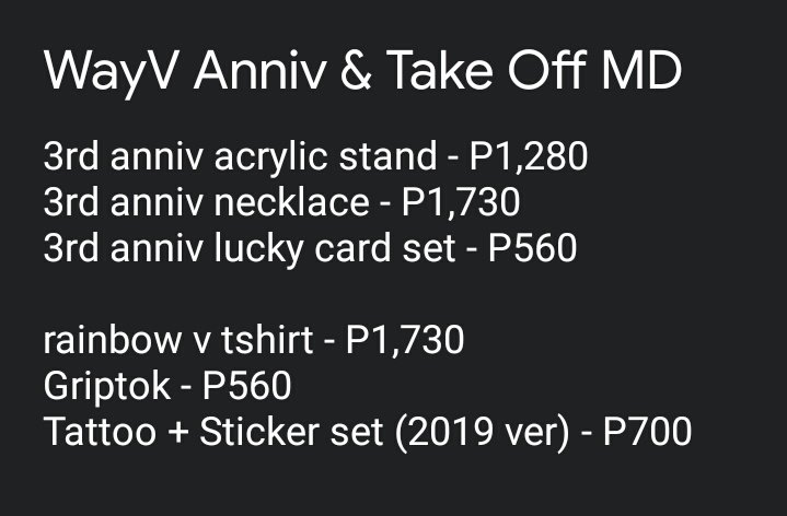 seoulseekerph's tweet photo. #SSKPH_GOs ✨
WTS LFB PH

NCT WAYV 3RD ANNIV &amp; TAKE OFF MD
✅ ALL-IN PRICE
✅ LSF ONCE ONHAND
✅ DIRECT SITE
⌛ DOO: UNTIL OOS
⌛ DOP: 200 DP 01/20, RB 01/30
✈ JUNE ETA

💌 REPLY/DM TO AVAIL https://t.co/3kxa6CIfkS