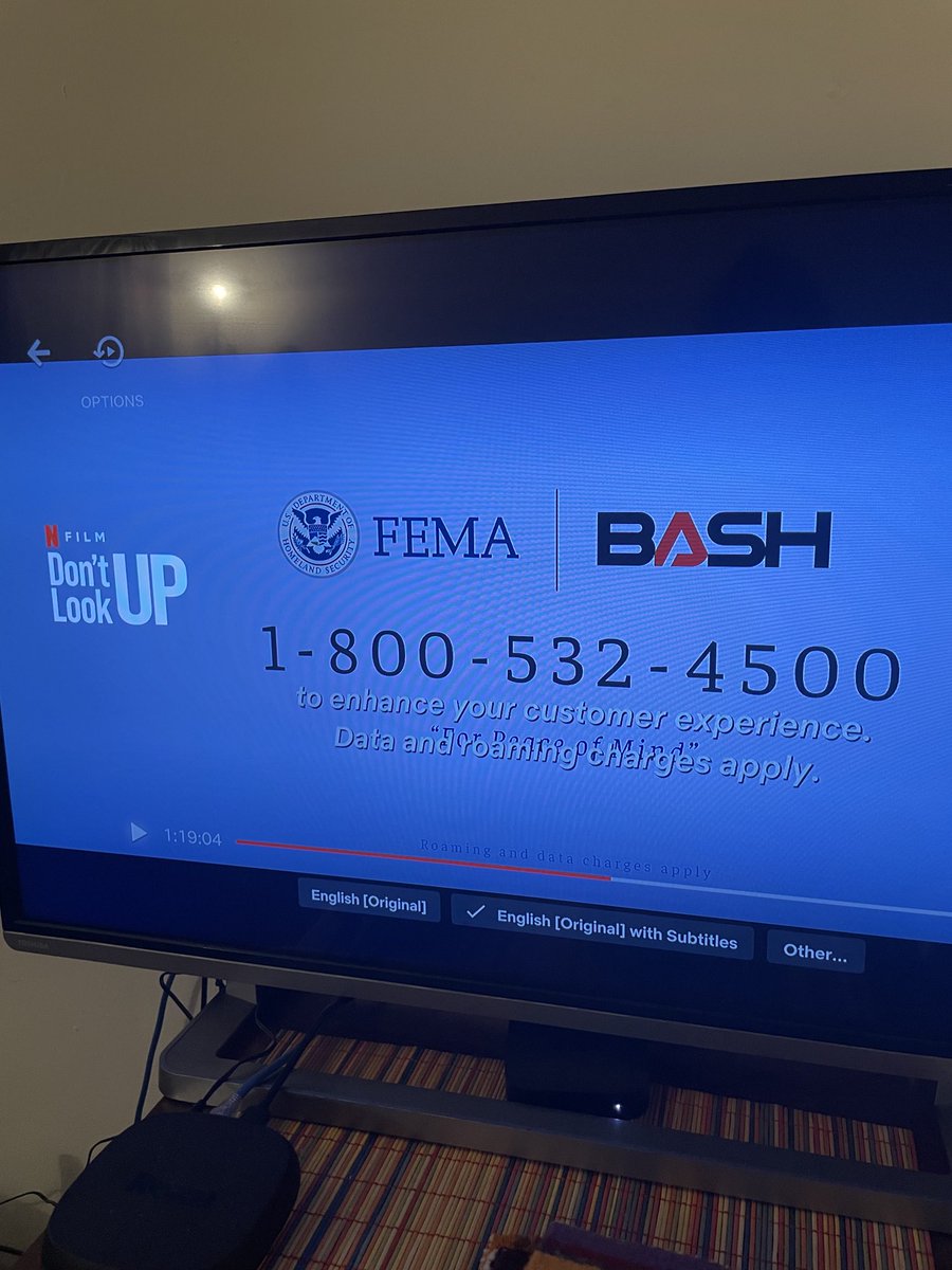 Emily Lyon (@lyon_em) on Twitter photo It’s such a missed opportunity not to have this number go to a climate info or grief hotline. <a href="/LastWeekTonight/">Last Week Tonight</a> would have taken that up: can you help out <a href="/dontlookupfilm/">dontlookupfilm</a> ? It’s such a missed opportunity not to have this number go to a climate info or grief hotline. <a href="/LastWeekTonight/">Last Week Tonight</a> would have taken that up: can you help out <a href="/dontlookupfilm/">dontlookupfilm</a> ?