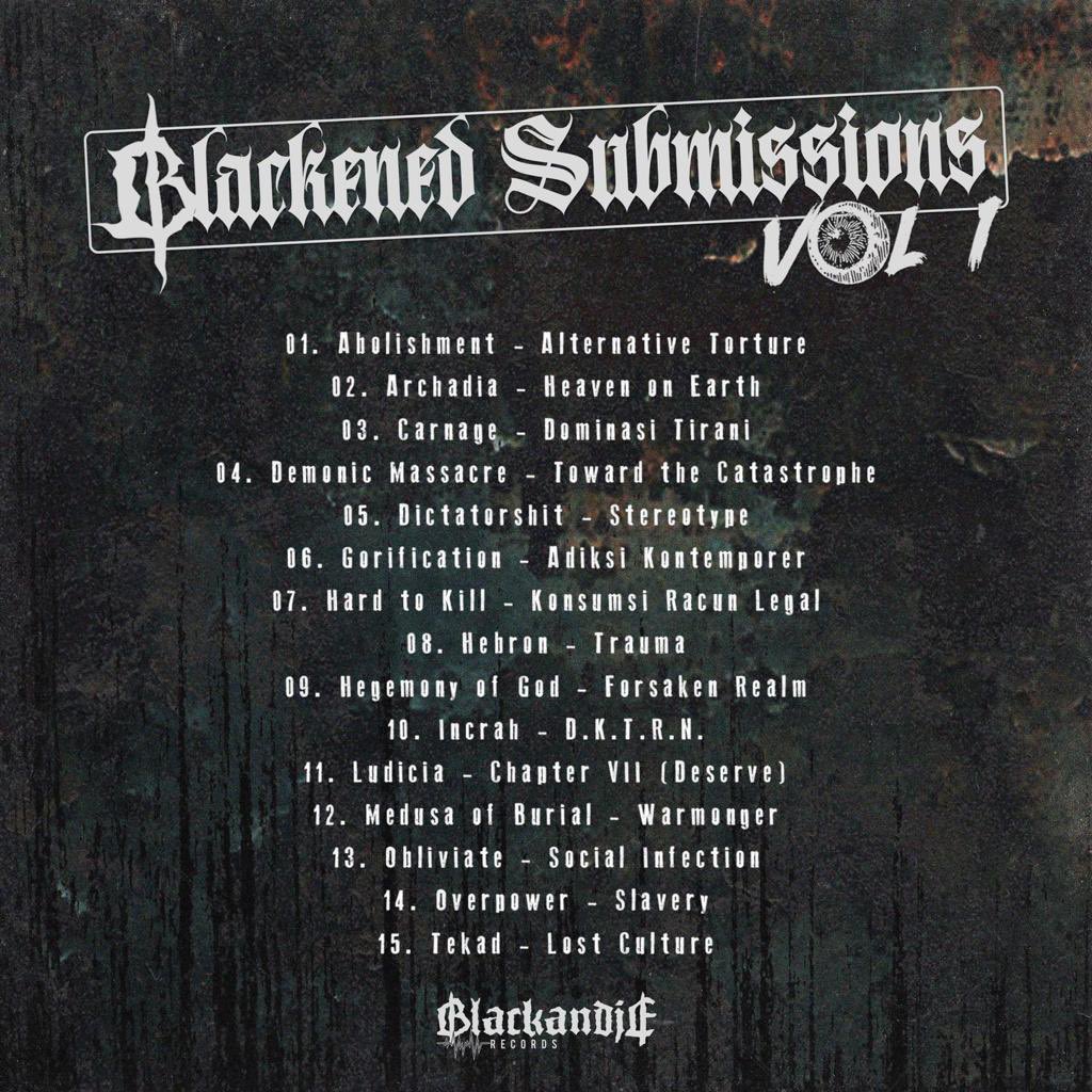 Haii Blastt, Selamat pagi kami sangat bahagia menjadi bagian dari program <a href="/BlackandJE/">Blackandje Records</a> ‘Blackened Submmision’ Vol.1 dengan 14 band lain yang sungguh luar biasa, banyak keseruan di tahun ini semoga kalian menjadi bagian dari keseruan tersebut 🤘🏻 yeaahh..