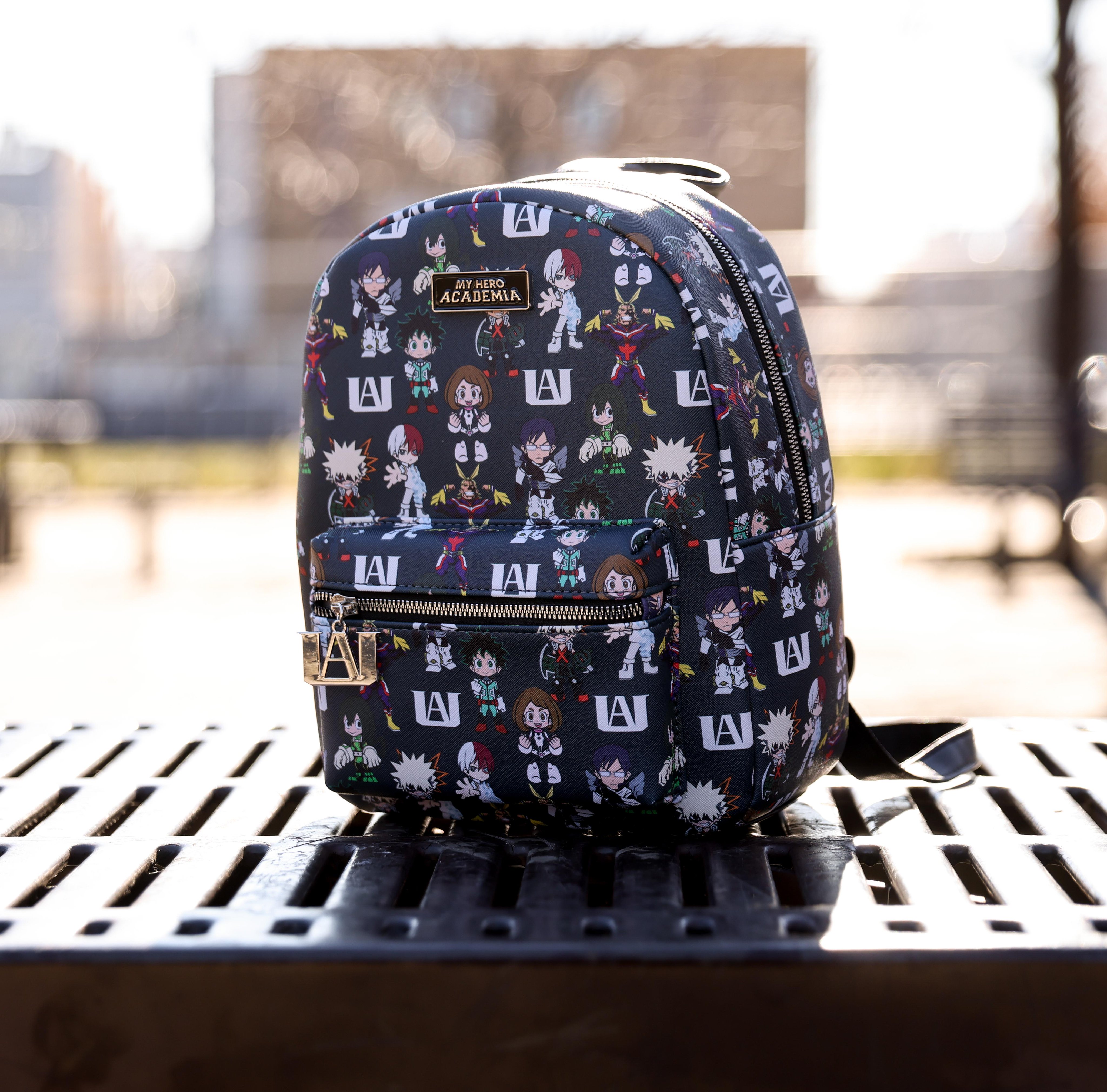 My hero top academia mini backpack
