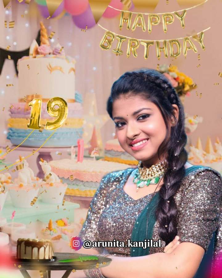Happy Birthday Arunita.We Wish You All The Happiness Success Good Health And The Best Of Everything..You Deserve It All..God Bless You And Have A Fantastic year Ahead ❤️🎂🍾🥂 🎉 #ArunitaKanjilal #BirthdayGirl #BirthdayVibes #Celebration #CakesMash