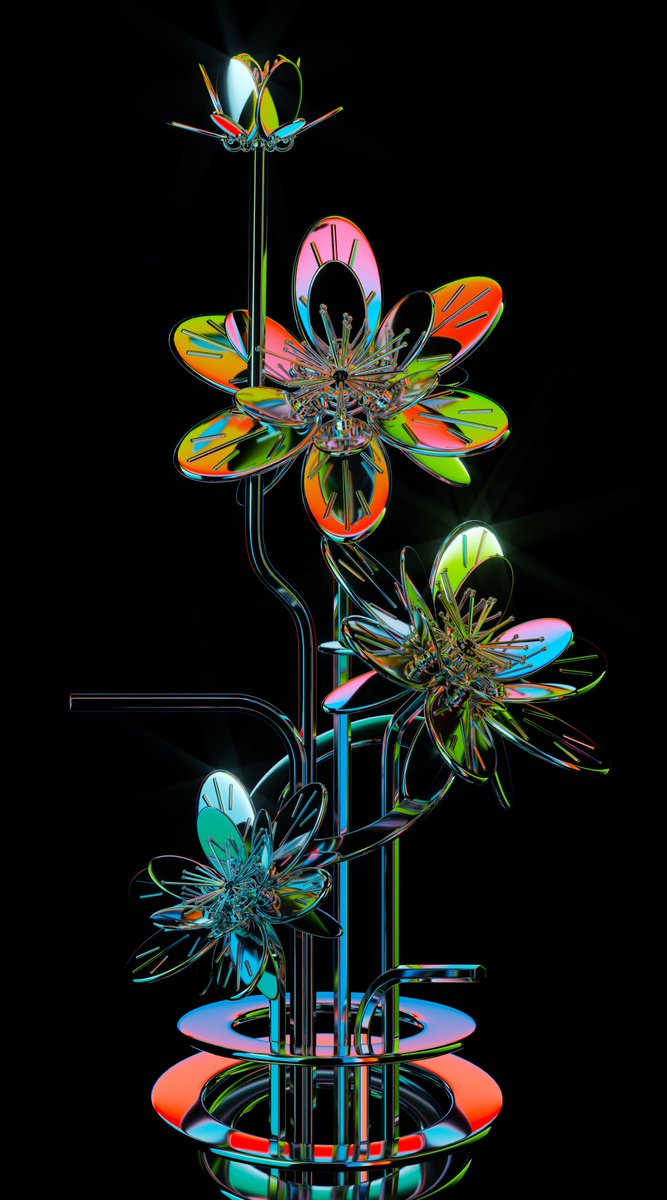 Inorganic Flowers 
Still frames #1

Rendered in #Octane #Render.