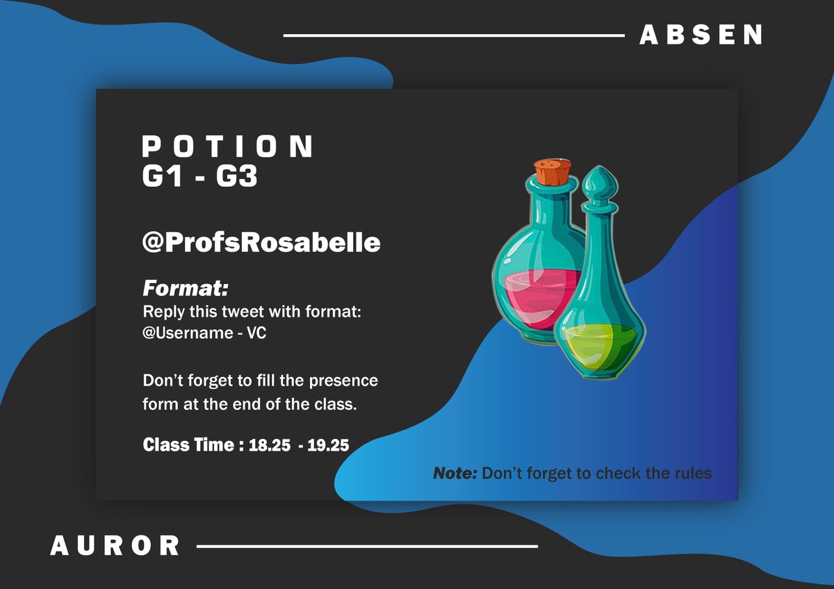 Raventhetic's tweet photo. ⠀⠀⠀⠀[POTION GRADE 1-3] 

WOBBA!! VOQPOQ BRGO OLTYQ ZOQ LOKO URBYT CYBQT (｡・//ε//・｡) https://t.co/BiJUARP69W