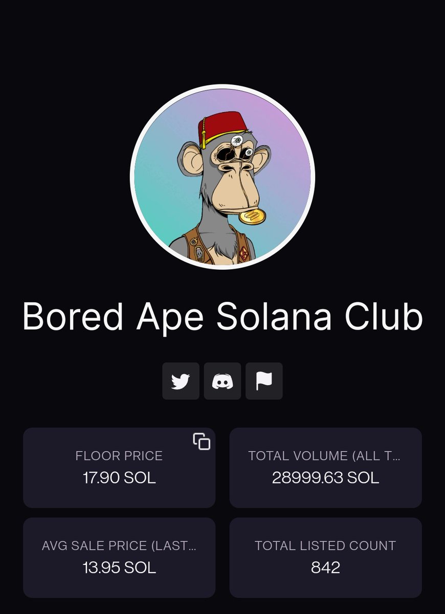 I cry for the $SOL NFT community.