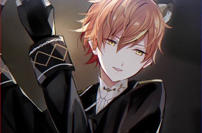 #リプ来たプロセカのMVのスクショを自分の絵柄で再現する #prsk_FA 
彰人!ありがとうございましたっ💕 