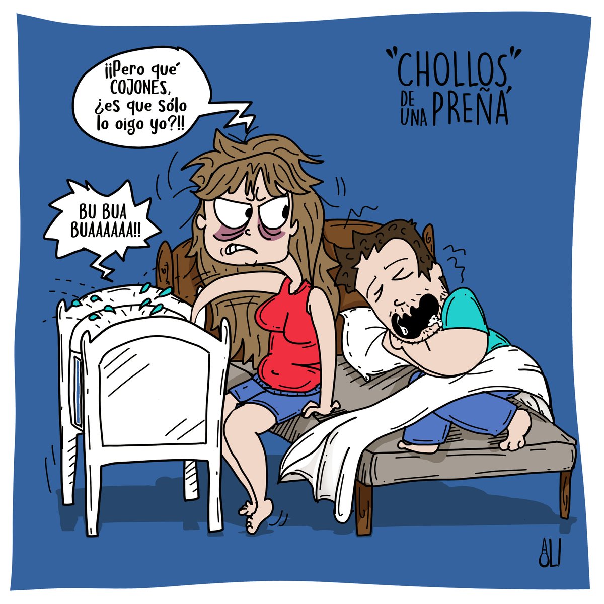 AlioliEstudio's tweet photo. Que no es su culpa!! Simplemente no lo oyen...
#embarazo #ComicArt #humor #maternidad #Padres https://t.co/naifxWqW4U