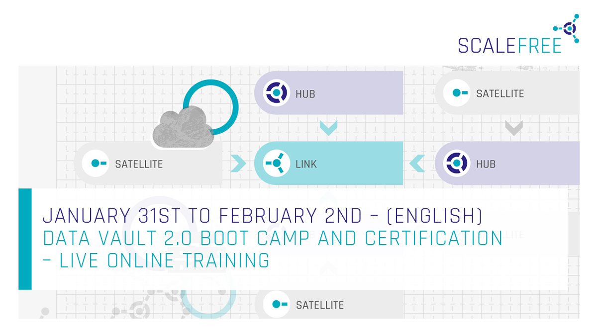 Much of the flexibility in the #DataVault 2.0 methodology is found in the fact that you build your own unique model. 
Learn the right way in the next Data Vault 2.0 Boot camp and get certified.
Safe your seat here: scalefr.ee/UAHB9F
#datawarehousing #Businessintelligence