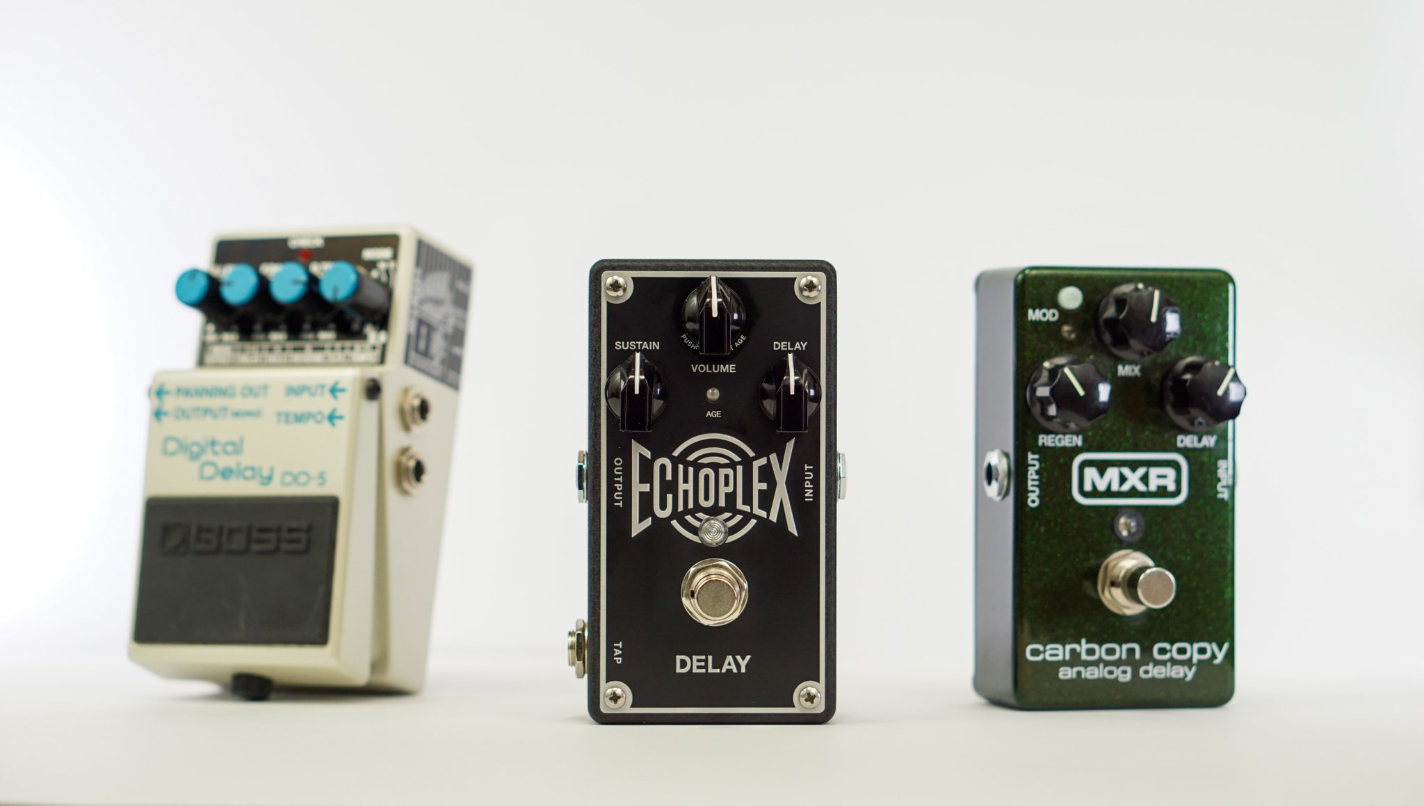 More than just a tape echo pedal [MXR Echoplex Delay] - YouTube