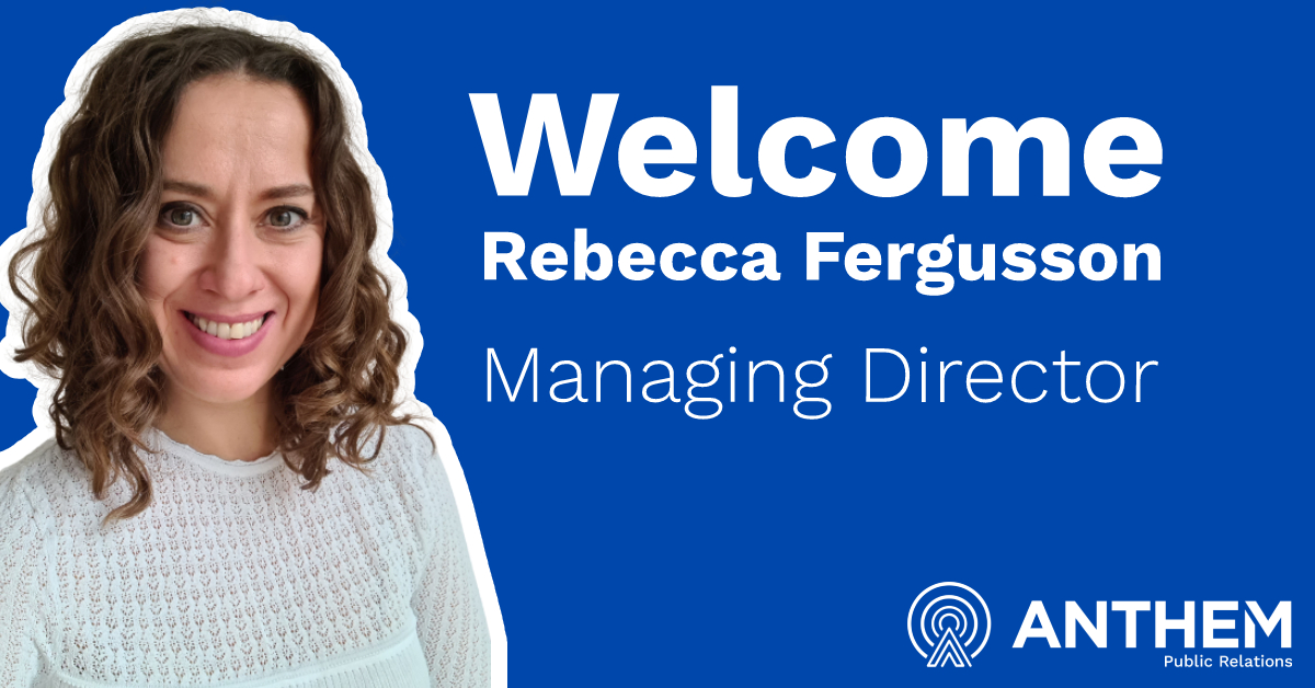 Say hello to our new MD. <a href="/BeckiFergusson/">Rebecca Fergusson</a> is joining our free thinking team of health communicators.